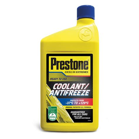 Prestone Antifreeze / Coolant Ready To Use 1L